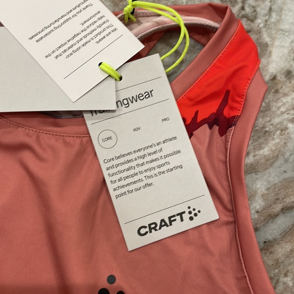 Craft Women's Core Charge Racerback Singlet - Picture 6 of 7